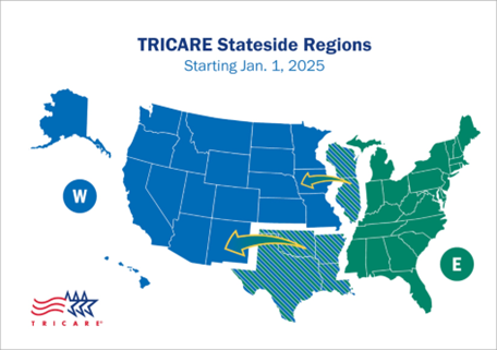 2025 Tricare Stateside Regions